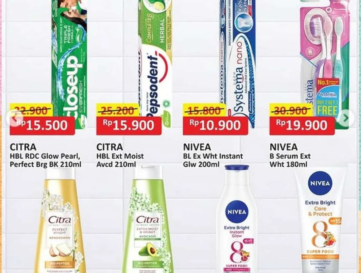Promo JSM Alfamart Minggu 20 April 2025, Potongan Harga Pepsodent hingga Nivea