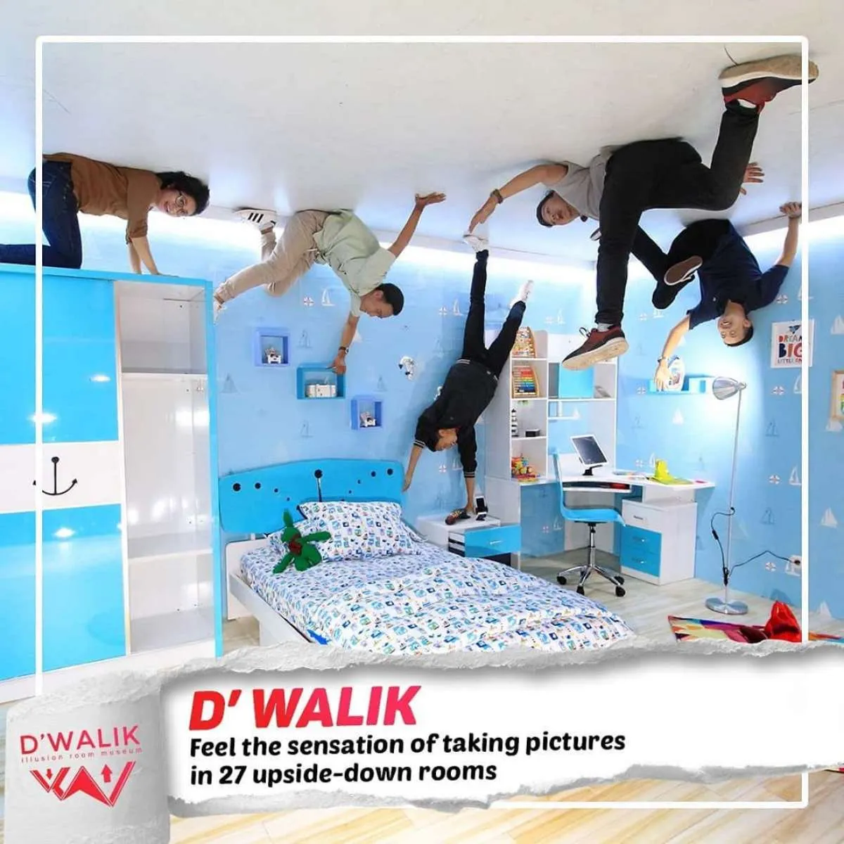 Foto terbalik di D'Walik bikin hasil jepretannya jadi lebih unik