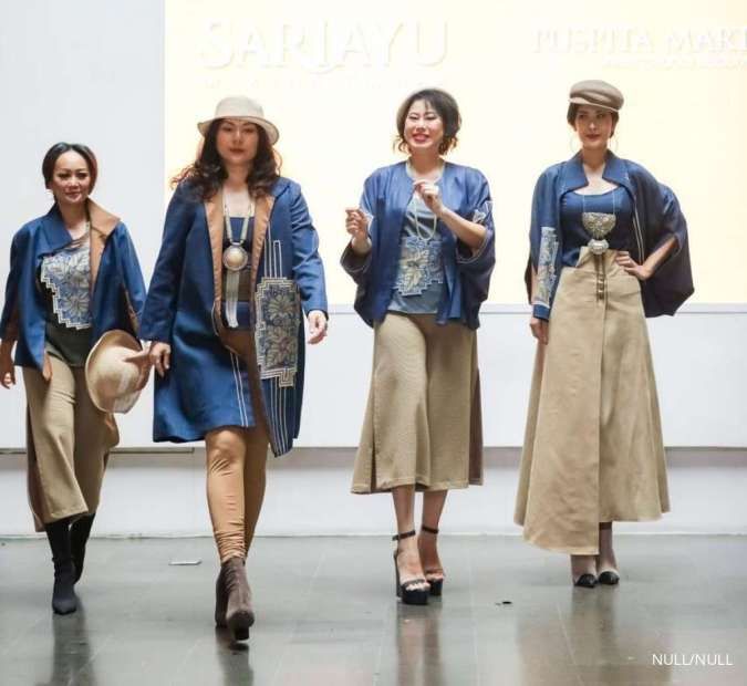 Padu Padan Fesyen untuk Lebaran, dengan Sapuan Lukisan 