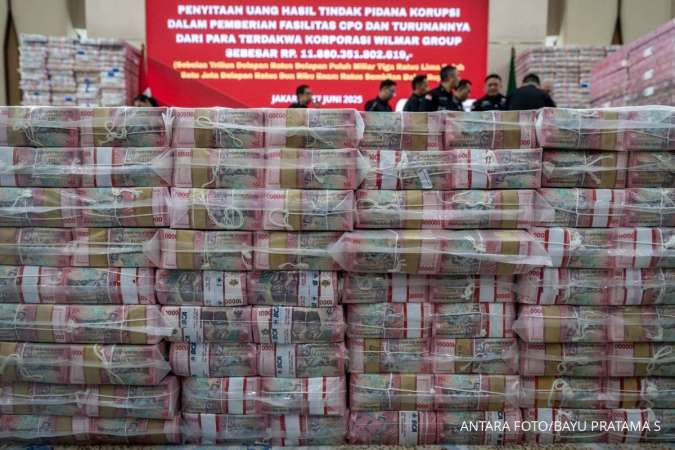 Kejagung Sita Uang Wilmar dari Korupsi Fasilitas CPO