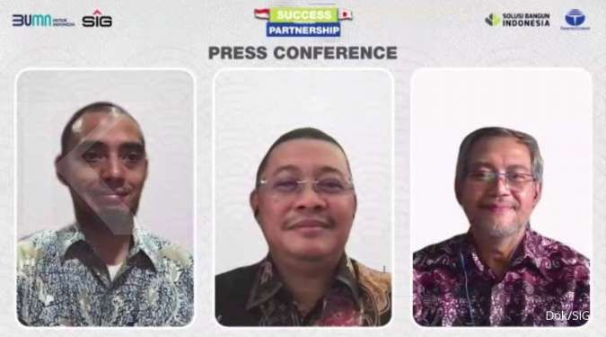 Semen Indonesia (SMGR) resmi menjalin kemitraan dengan Taiheiyo Cement