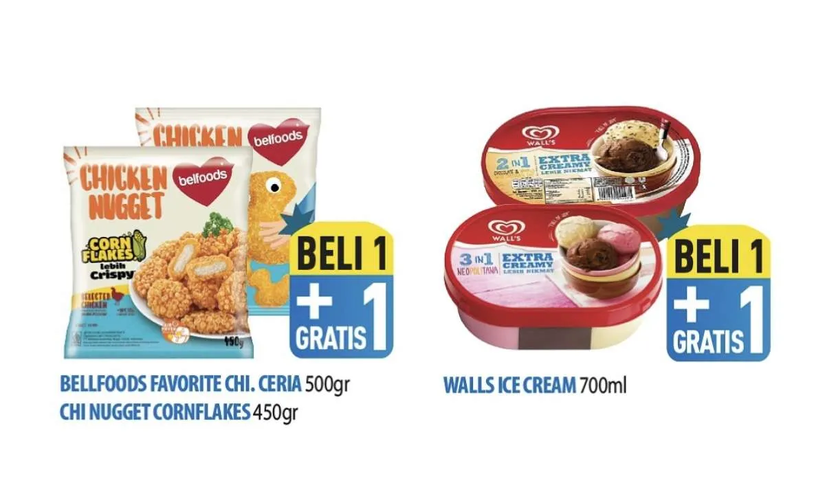 Promo JSM Hypermart 27-30 Juni 2025, Beli 1 Gratis 1 Nugget-Es Krim-Jamur Enoki