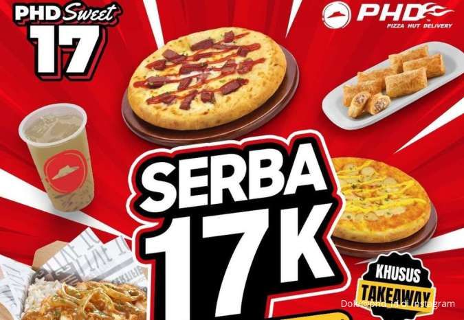 Promo Pizza Hut Delivery Serba Rp 17.000, Segera Berakhir Hari Ini 17 Oktober 2024