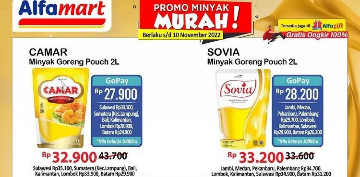 Promo Alfamart Hari Ini Kamis 10 November 2022, Belanja Lebih Hemat