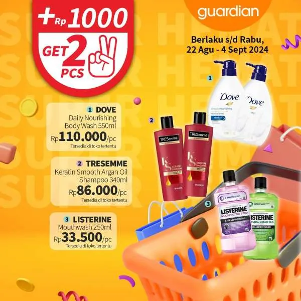 Promo Guardian Super Hemat Periode 22 Agustus-4 September 2024