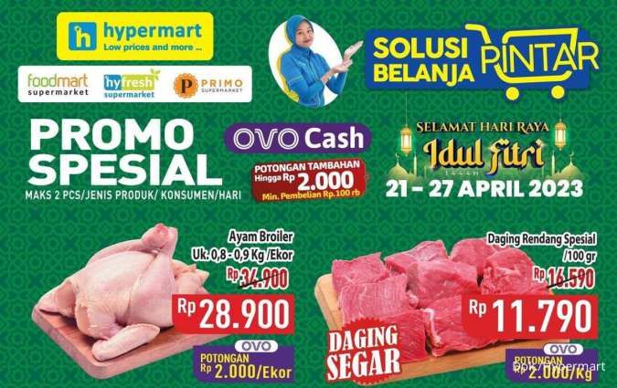 Cek promo Hypermart Hari Ini (26/4/2023), Berlaku di Pulau Jawa