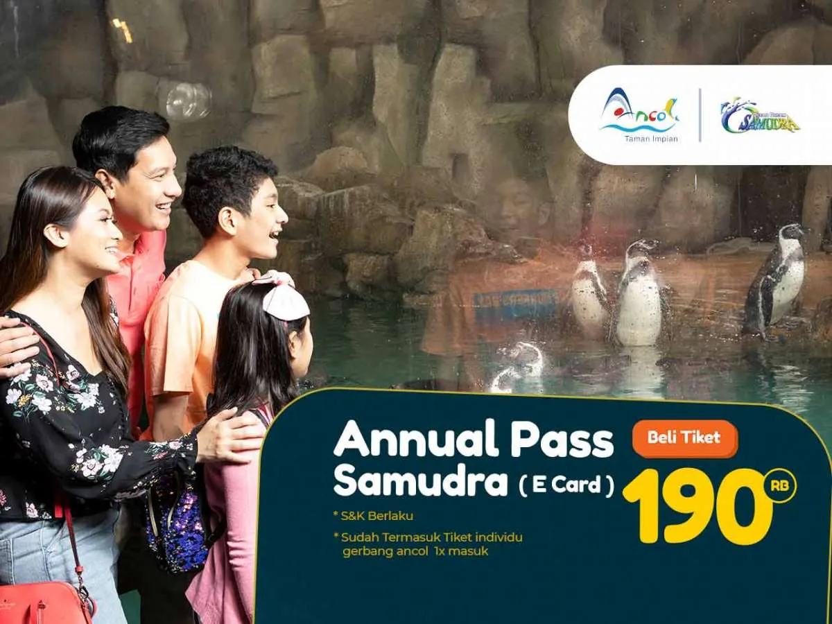 Promo Ancol Annual Pass Ocean Dream Samudra Hanya Rp190.000 Setahun 