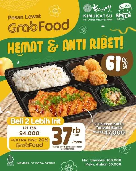 Promo Kimukatsu x GrabFood