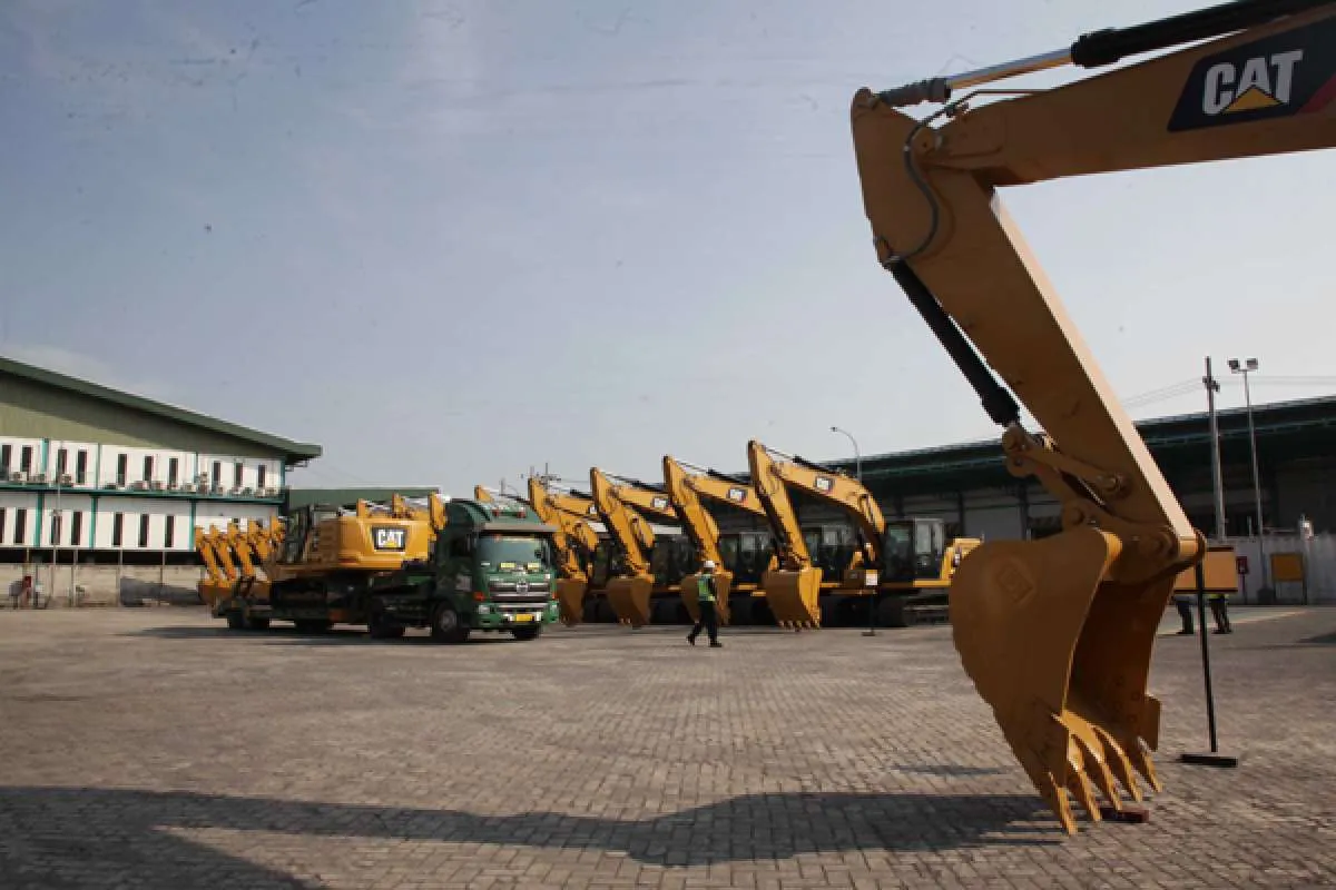 Produksi alat berat tahun ini diproyeksi turun signifikan
