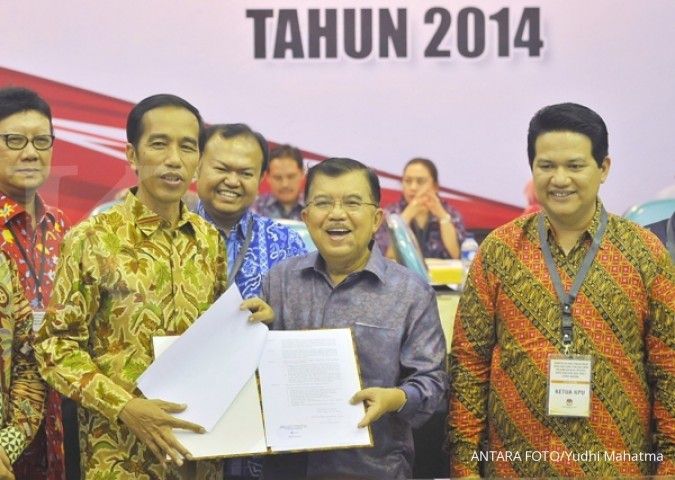 JK: Kabinet Jokowi-JK bakal diisi profesional
