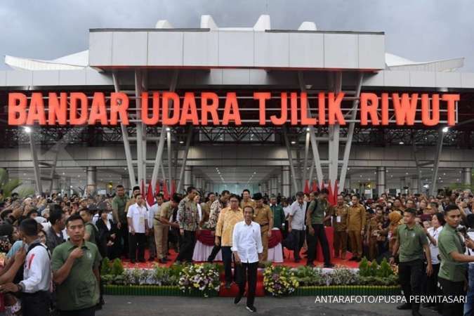 Presiden Jokowi resmikan Bandara Tjilik Riwut, Palangkaraya 