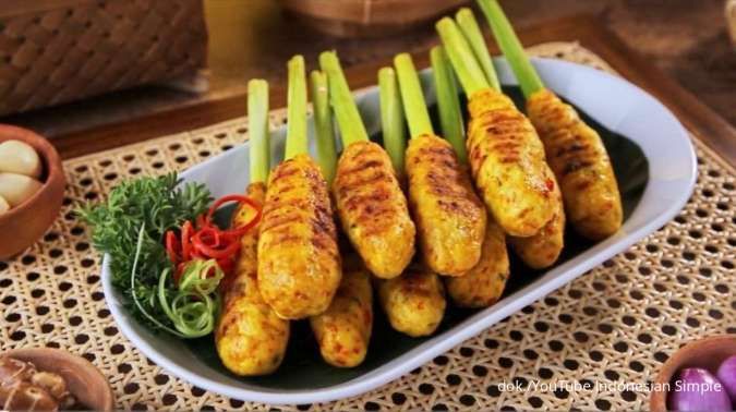 Resep Sate Lilit Ayam yang Lembut dan Wangi, Sajian Spesial untuk Keluarga Tercinta