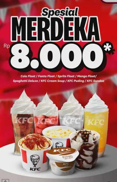 Promo KFC Spesial Merdeka Rp 8.000