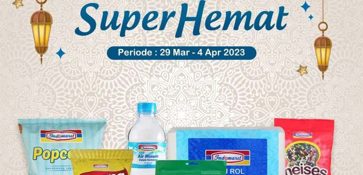 Katalog Promo Indomaret Super Hemat hingga 4 April 2023, Promo Sampai Hari Selasa