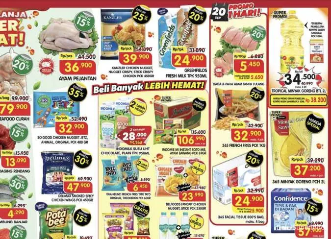 Promo Superindo Hari Ini 19-21 September 2025, Es Krim-Sabun Cair Diskon hingga 45%