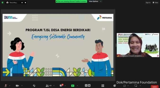 Pertamina Dorong Partisipasi Mahasiswa dalam Desa Energi Berdikari