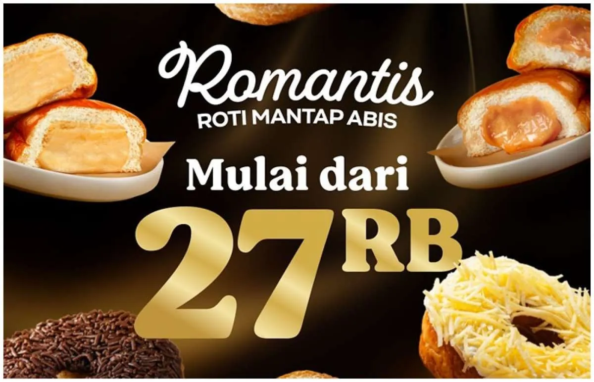 Mei Lebih Mesra dengan Promo Romantis Kopi Kenangan 3 Roti/Donut Mulai Rp 27.000