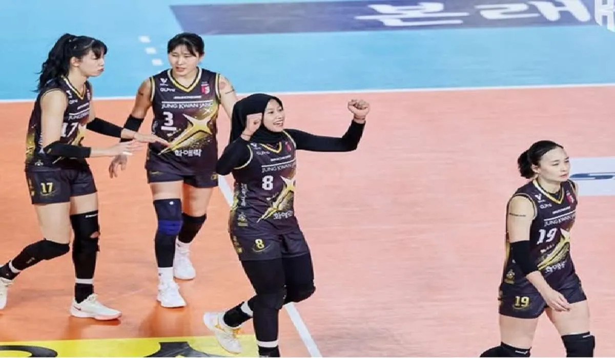 Link Live Streaming Red Spark vs Hyundai Hillstate di Playoff Leg 2 Liga Voli Korea