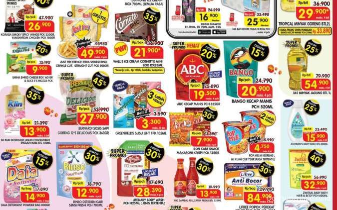 Promo JSM Superindo Periode 13-15 September 2024, Frozen Food Beli 1 Gratis 1