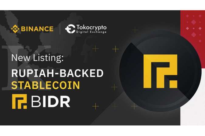  Binance dan Tokocrypto Resmi Perdagangkan BIDR, Stablecoin Berbasis Rupiah