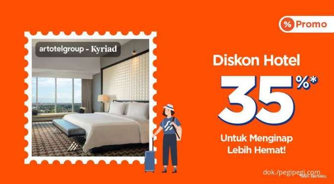 Promo PegiPegi ARTOTEL x Kyriad 11-15 Oktober 2022, Nikmati Diskon Hotel 35%