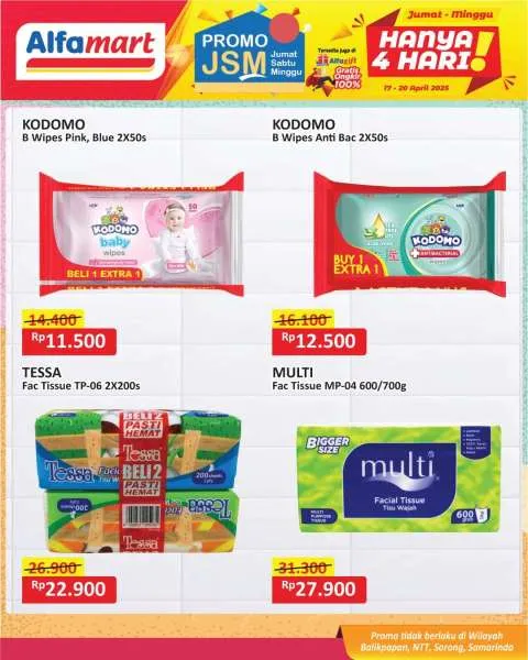 Promo JSM Alfamart Periode 18-20 April 2025