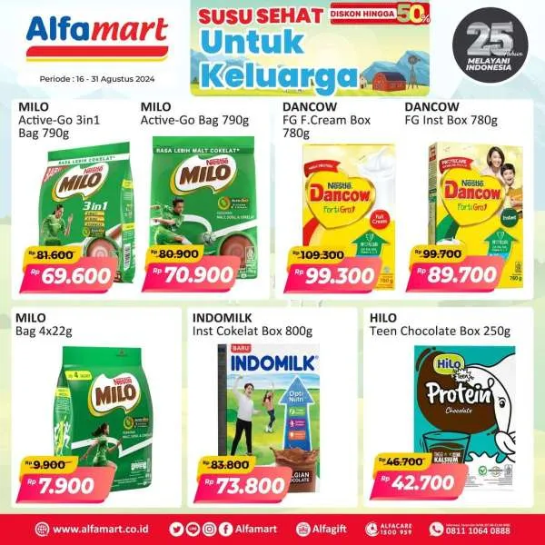 Promo Alfamart Dunia Bunda & Si Kecil Periode 16-31 Agustus 2024