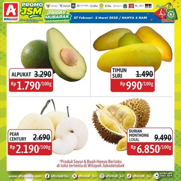 Promo JSM Alfamidi Periode 27 Februari-2 Maret 2025