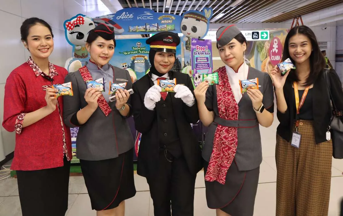 Inovasi Es Krim Aice Group Meriahkan Uji Coba Publik Whoosh 