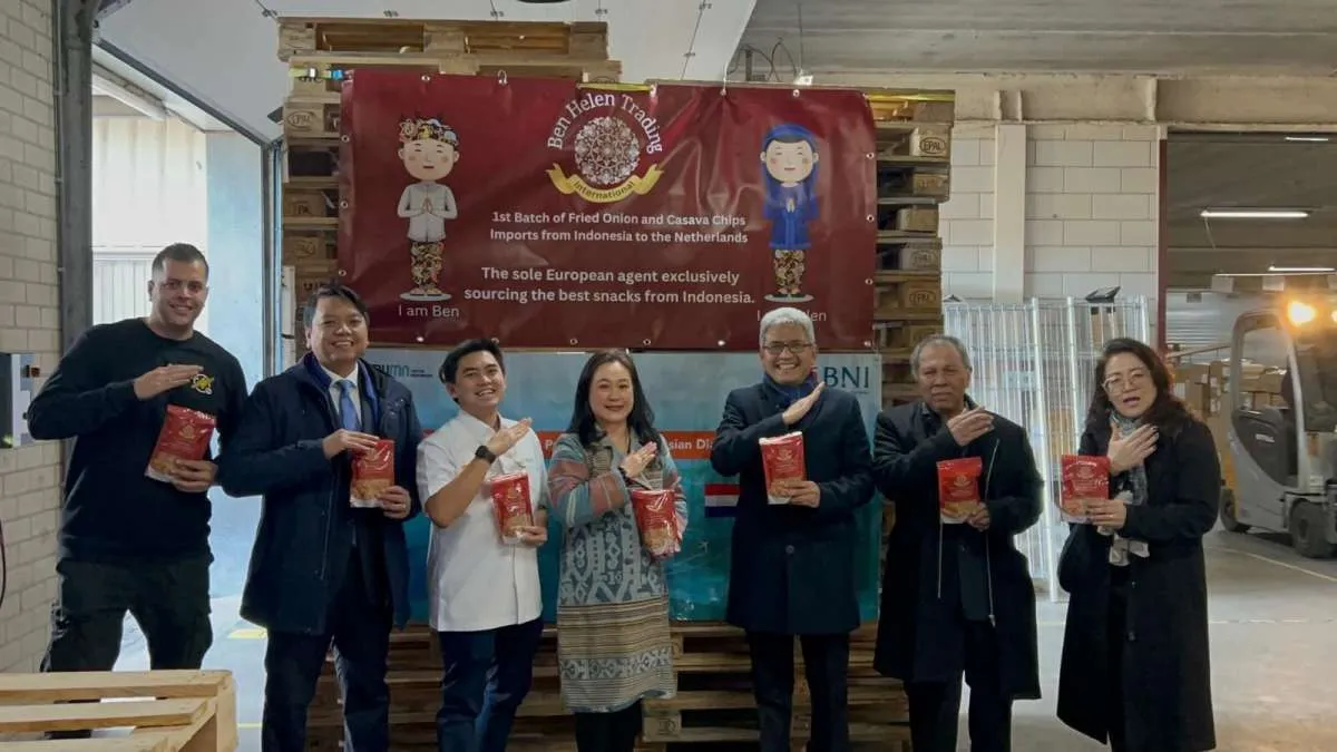  BNI Sukses Bawa UMKM Sidoarjo Ekspor Keripik Singkong ke Belanda