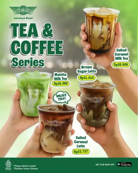 Promo Wingstop Tea and Coffee Series