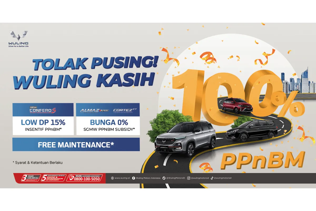 Anti Pusing! PPKM Diperpanjang, PPnBM Wuling Juga Diperpanjang