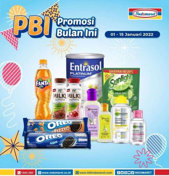Promo Indomaret 1-15 Januari 2022, Cek Penawaran Beli 1 Gratis 1 dan Lainnya di Sini