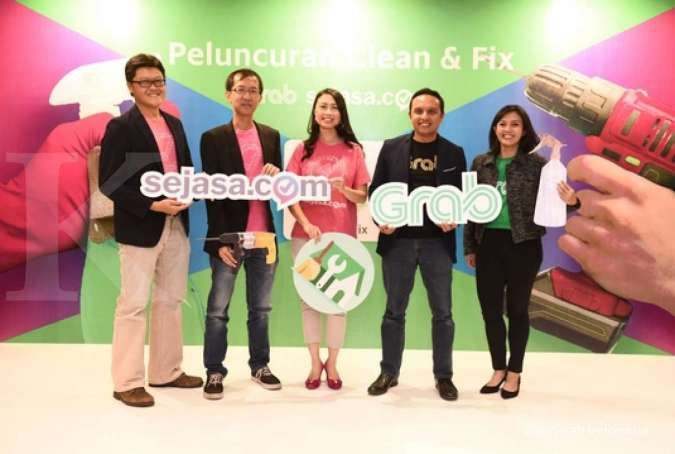 Grab Gandeng Sejasa.com Luncurkan Layanan 'Clean & Fix'