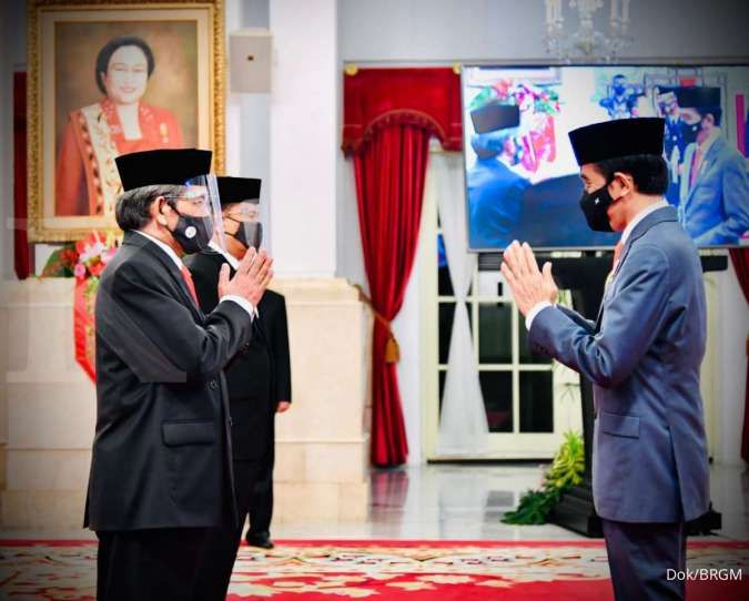 Presiden Jokowi tunjuk Hartono sebagai Kepala BRGM