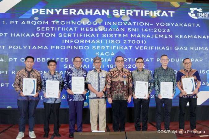 Polytama Kantongi Sertifikat GRK, Petrokimia Pertama Verifikasi Emisi