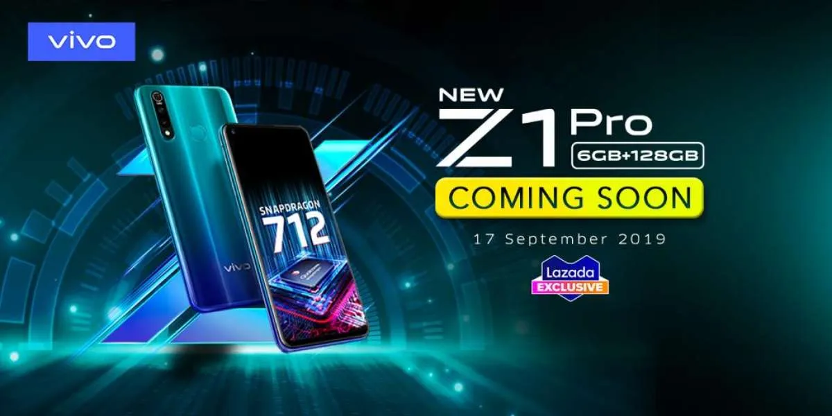 Vivo Z1 Pro versi 128 GB resmi dirilis hari ini 