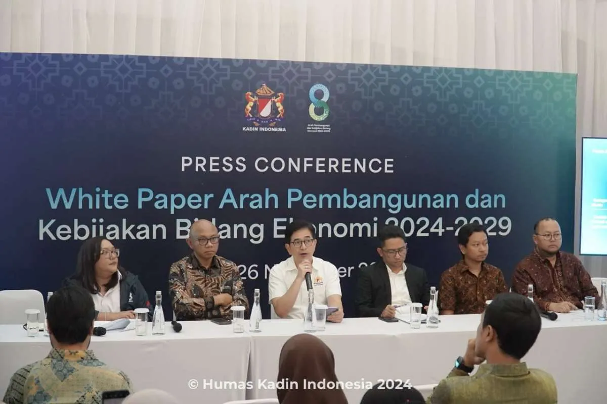 Kadin Luncurkan White Paper untuk Dukung Pertumbuhan Ekonomi 8%
