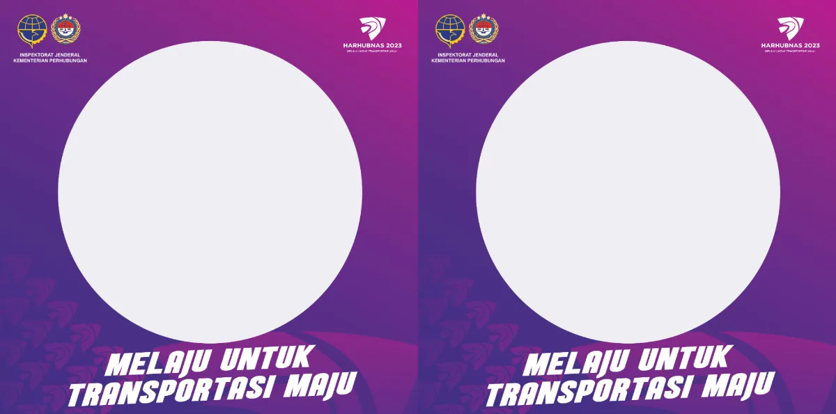 30 Twibbon Harhubnas 2023 dengan Tema Melaju untuk Transportasi Maju, Simpan Fotonya
