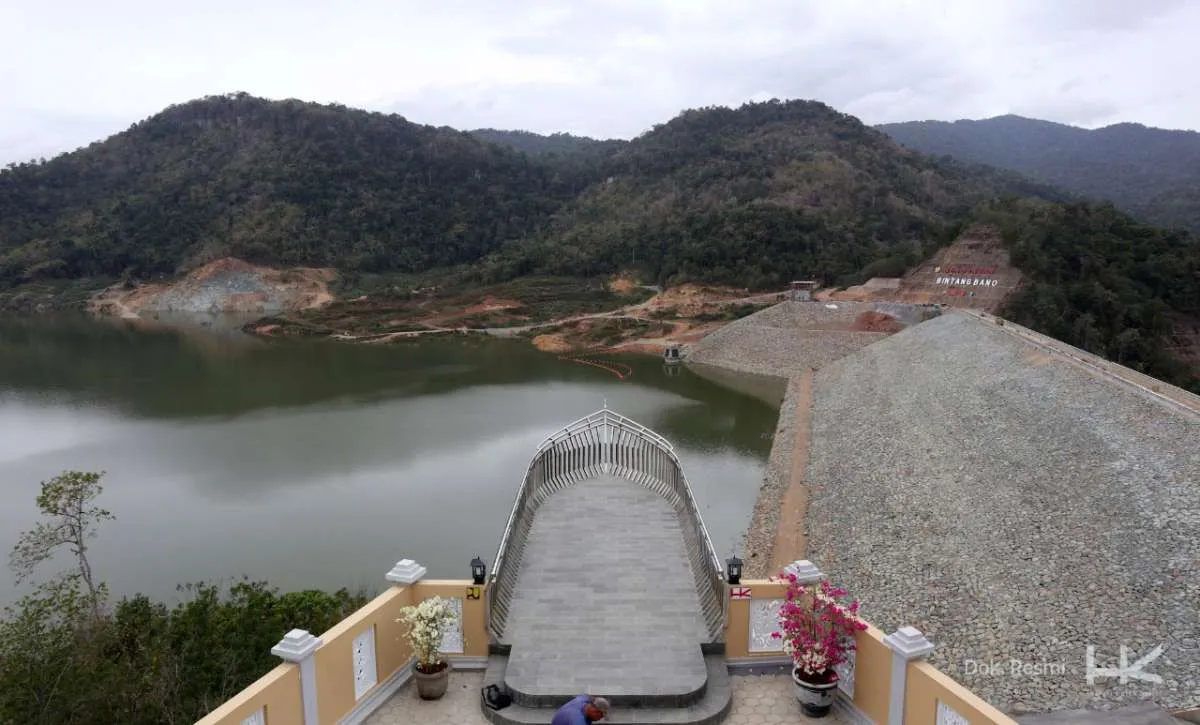 Hutama Karya rampungkan bendungan utama dan spillway Bintang Bano di Sumbawa Barat