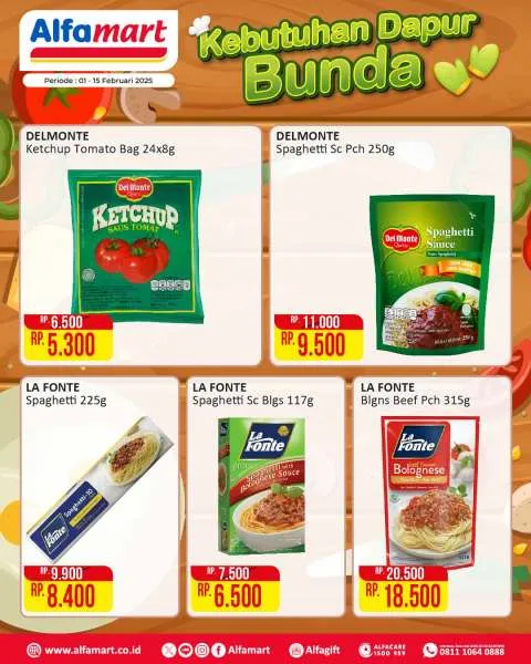 Promo Alfamart Kebutuhan Dapur Periode 1-15 Februari 2025