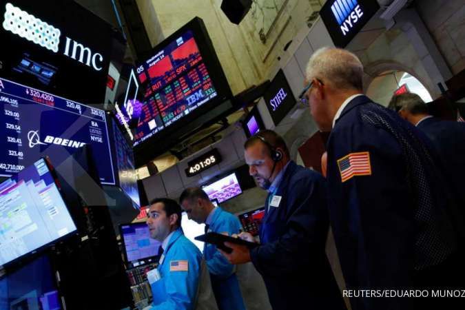 Wall Street dibuka merah pada perdagangan Rabu (28/8) karena kekhawatiran resesi