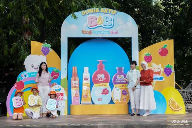 Anak Makin Aktif, Ini Rangkaian Produk Personal Care Baru dari B&B