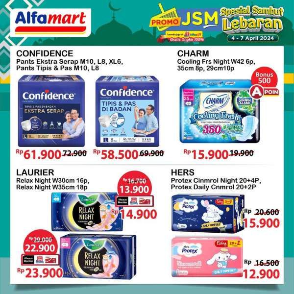 Promo JSM Alfamart Spesial Sambut Lebaran Periode 4-7 April 2024