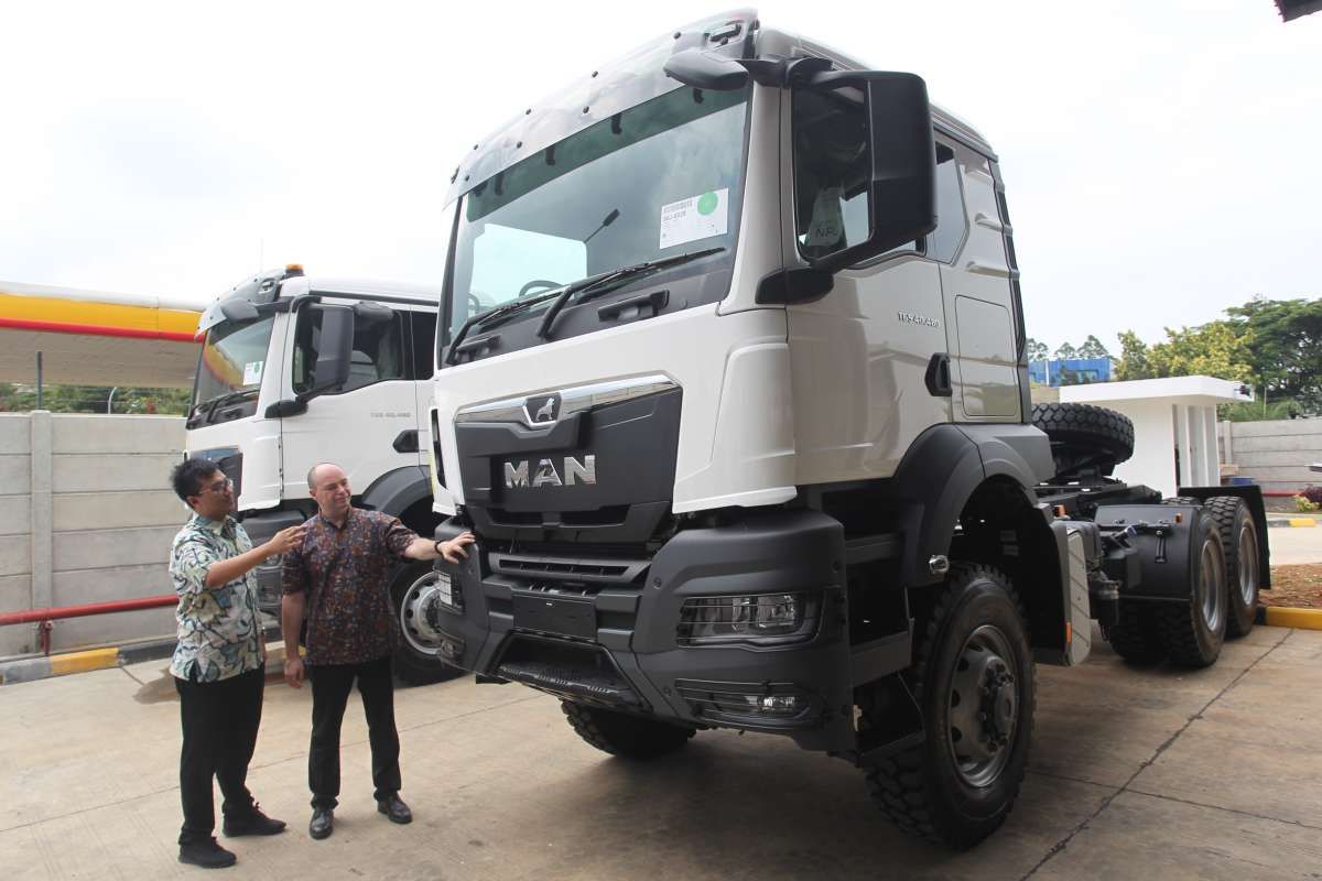 Inframach Resmikan Fasilitas Penunjang Truk dan Bus MAN