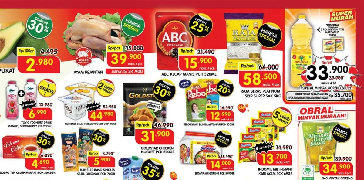 Promo Superindo Terbaru Memasuki Pertengahan Bulan September 2022, Ini Katalognya