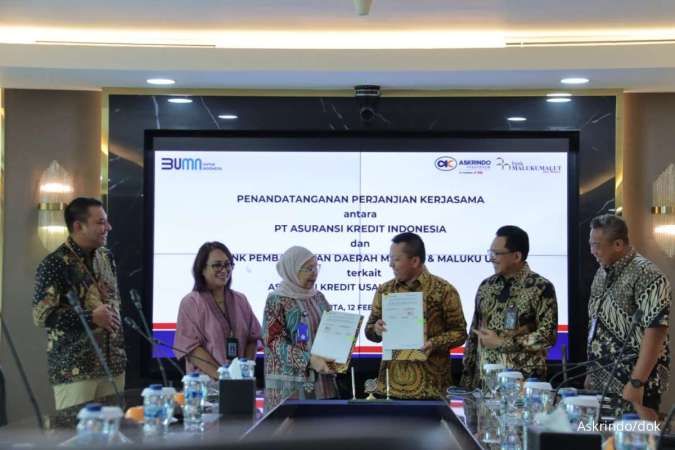 Askrindo Jalin Kerjasama Asuransi Kredit Produktif dengan BPD Maluku Malut