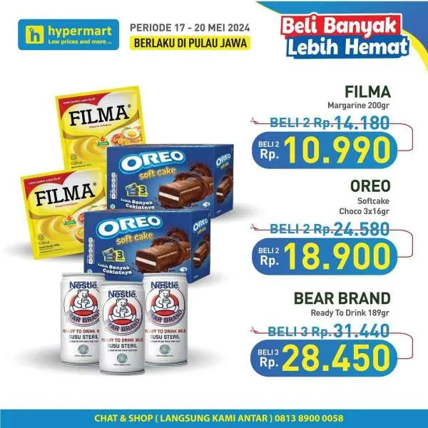 Promo Hypermart Beli Banyak Lebih Hemat Periode 17-20 Mei 2024
