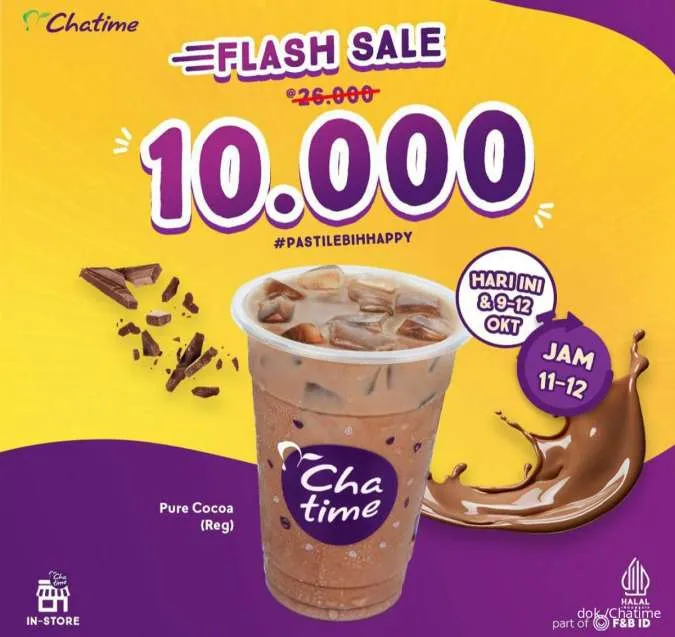 Promo 10.10 Chatime