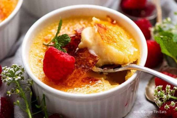 Resep Creme Brulee, Dessert Super Lembut yang Populer dari Prancis